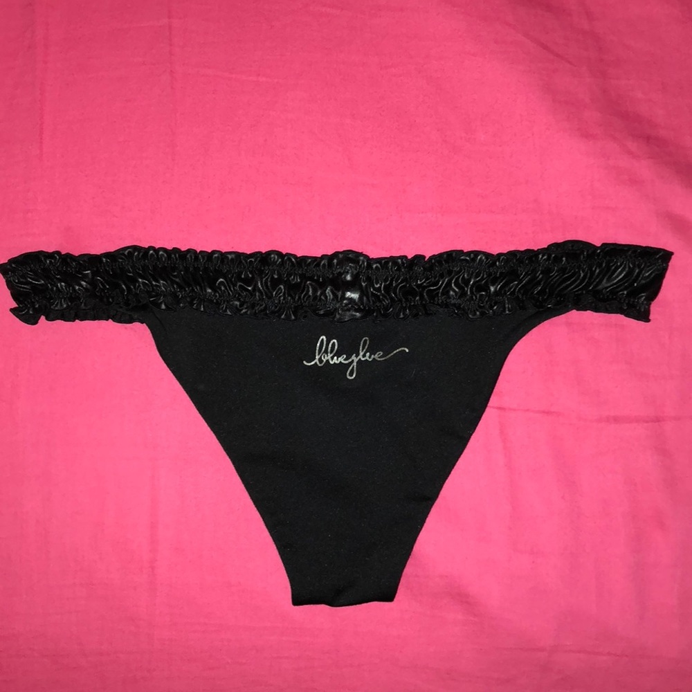 Blank blue Glue bikini bottoms size L